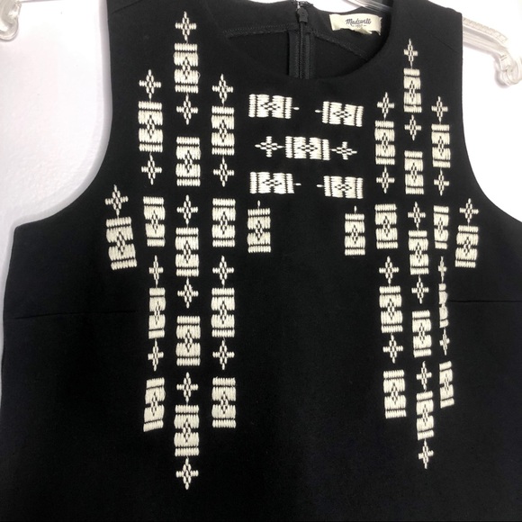 Madewell Stitchframe Ponte Black Tank Top Size XS - Picture 5 of 8